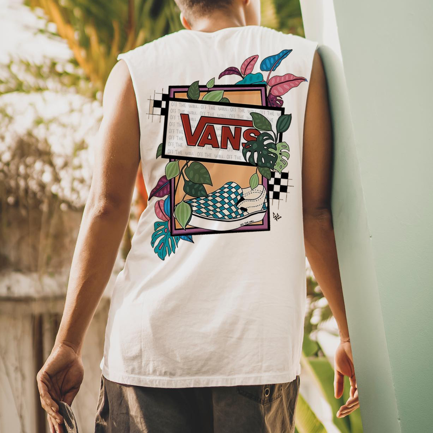  Tropical Graphic Tank Top for Men - Perfect for Summer Outdoors