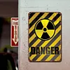 Danger - Panneaux en &eacute;tain m&eacute;tallique(20*30cm/30*40cm)