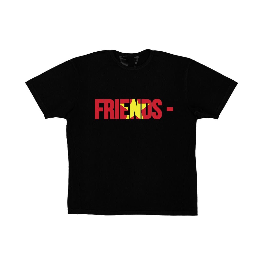 VlONE T-shirts Friends Printed Round Neck Loose Casual Pullover Tops