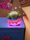 Three-eyed Donut Heart-beating Lamp