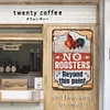 Farm Chicken No Roosters Beyond This Point - Vintage Metal Signs - 30*40cm - Warning&Farm