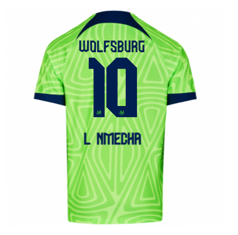 VFL Wolfsburg Lukas Nmecha 10 Home Shirt Kit 2022-2023