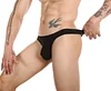 Transparent Ice Silk Slim Thong Men's Bikini Briefs