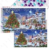 2Pack Xmas-Full Round Diamond Painting(70x40cm)