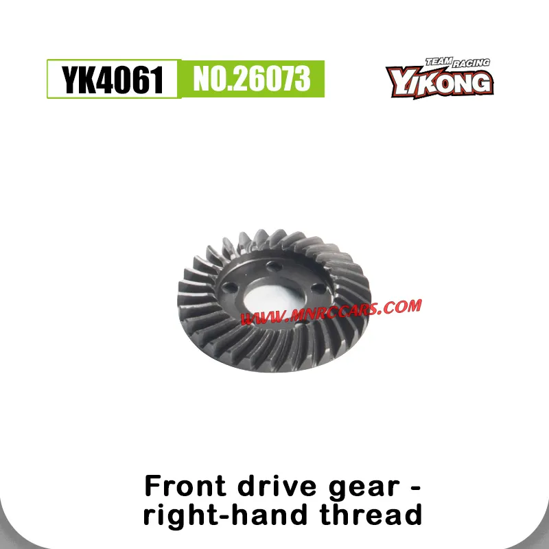 YIKONG YK4061 RC Car Parts Front drive gear - right-hand thread 26073