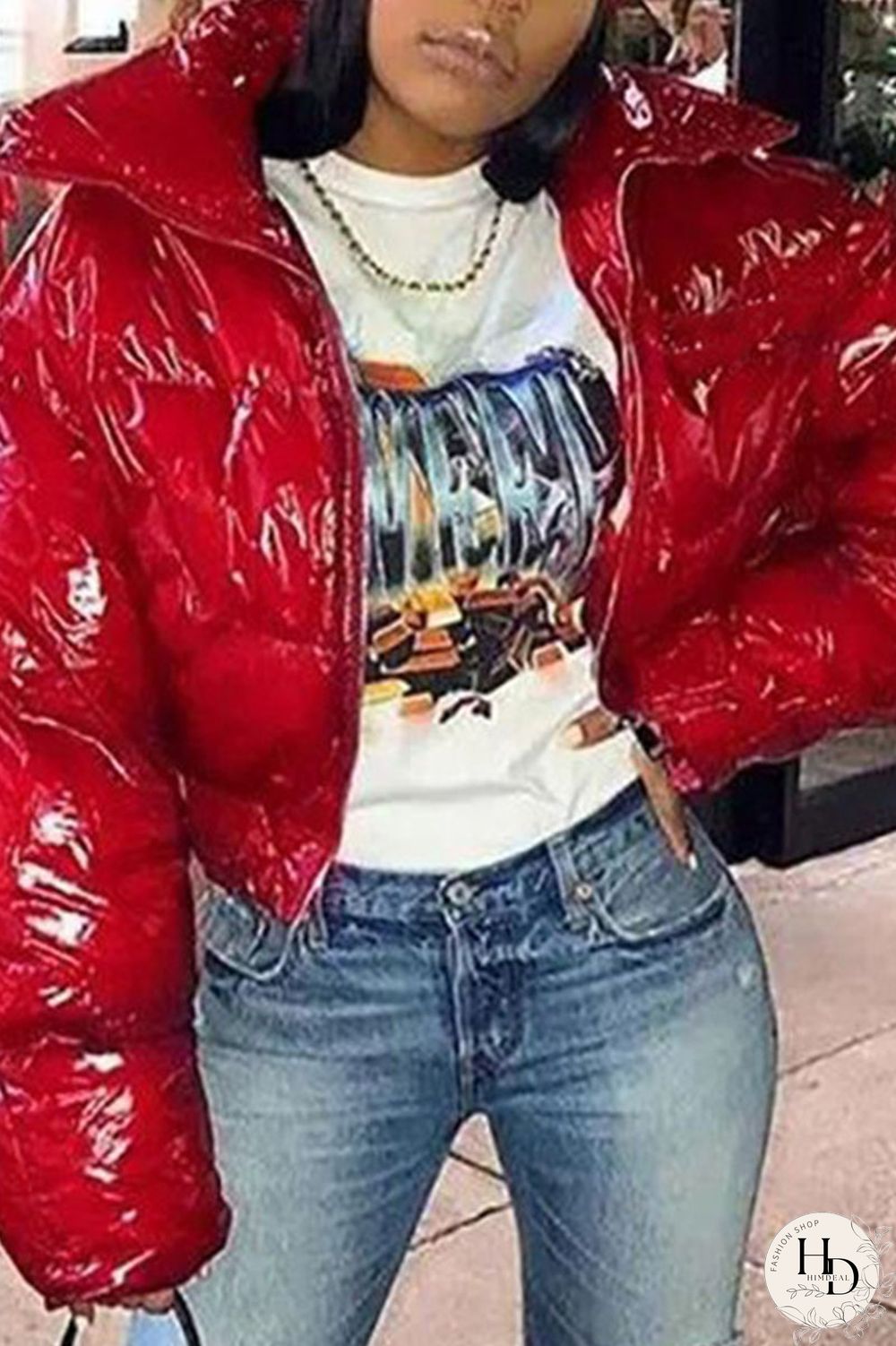 Yellow Casual Solid O Neck Outerwear