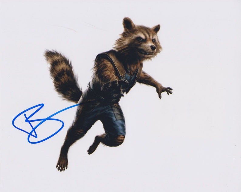 Bradley Cooper Signed Autographed Guardians of the Galaxy