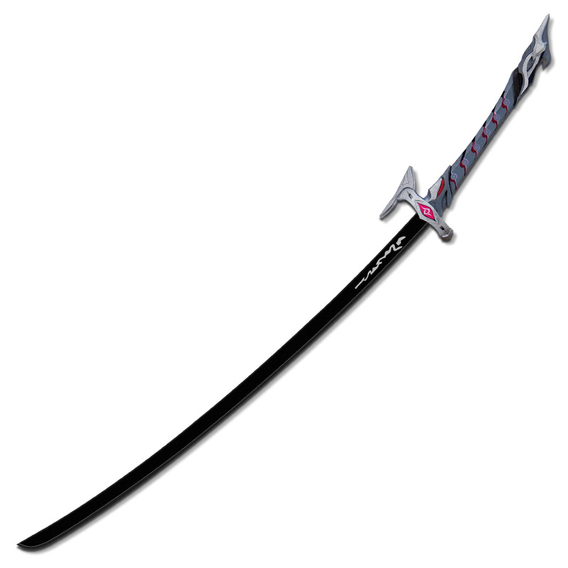 [Wetrose] Acheron Blue Red Blade Honkai Star Rail Cosplay Props Ultimate Form Stuff Model Luminous Weapon Sword