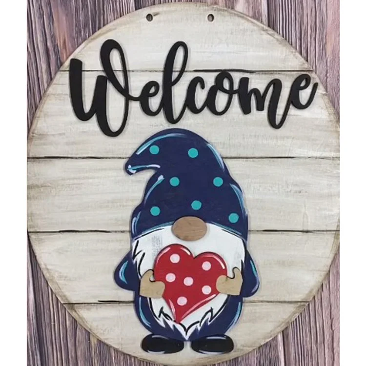 Gnome w/21 Bag  Full Round Diamond Painting 30*40CM