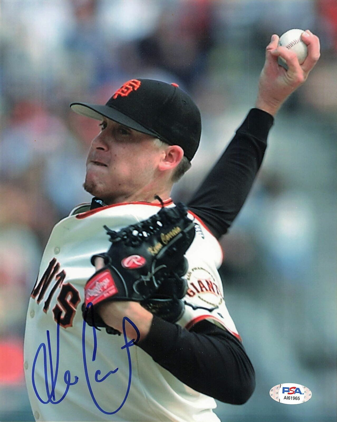 KEVIN CORREIA signed 8x10 Photo Poster painting PSA/DNA San Francisco Giants Autographed