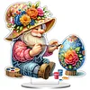 Diamond Painting Acrylic Easter Gnome Tabletop Ornaments Decorations for Adult Beginner Home Decor DIY Crafts Gift