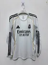 2025/2026 Long Sleeves Real Madrid Home Football Jersey 1:1 Thai Quality love fball