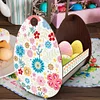 DIY Easter Egg Bunny Wooden Special Shaped Diamond Painting Basket