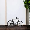 Metal simulation 1:10 traditional old-fashioned retro bicycle