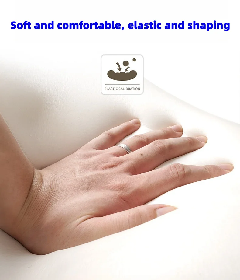 Car-mounted S-class aviation first-class headrest and waistrest