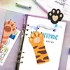 (US Only)3Pcs Cat Paw DIY Diamond Art Bookmark Diamond Painting Art Bookmarks