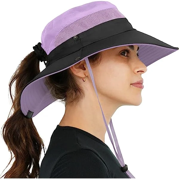  Fishing Hat UPF 50+ Wide Brim Sun Hat for Men and Women, Mens Bucket Hats with UV Protection for Hiking Beach Hats