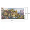 Garden Cottage - Full Round Diamond Painting(100x50cm)