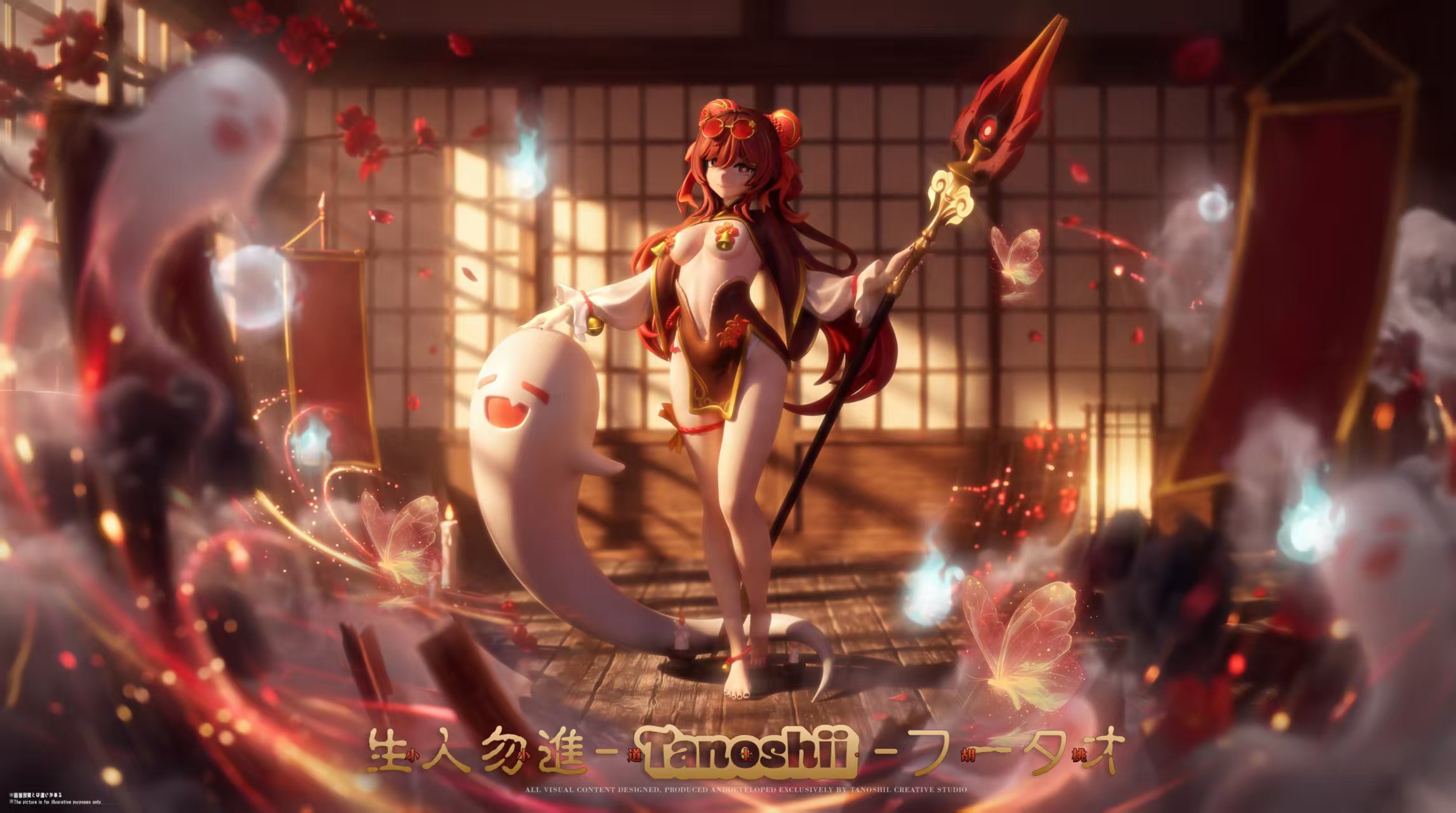 Tanoshii Studio - Hu Tao Genshin Impact 1/6 Statue(GK)-