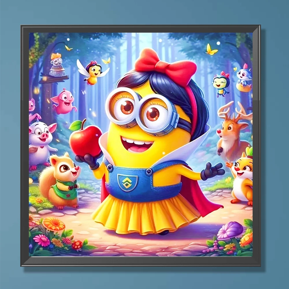 Diamond Painting - Full Round Drill - Minions(Canvas|40*40cm)