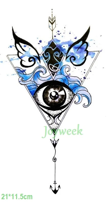 Waterproof Temporary Tattoo Sticker sexy blue red lips tattoo kiss tatto stickers flash tatoo fake tattoos for girls women