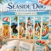 Beach Puppies-14CT Stamped Cross Stitch Bookmark Single-Sided 30x50cm tapestrymarket