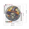 uk.everydayedeals (Limited Stock)Diamond Painting - Full Round - Skull