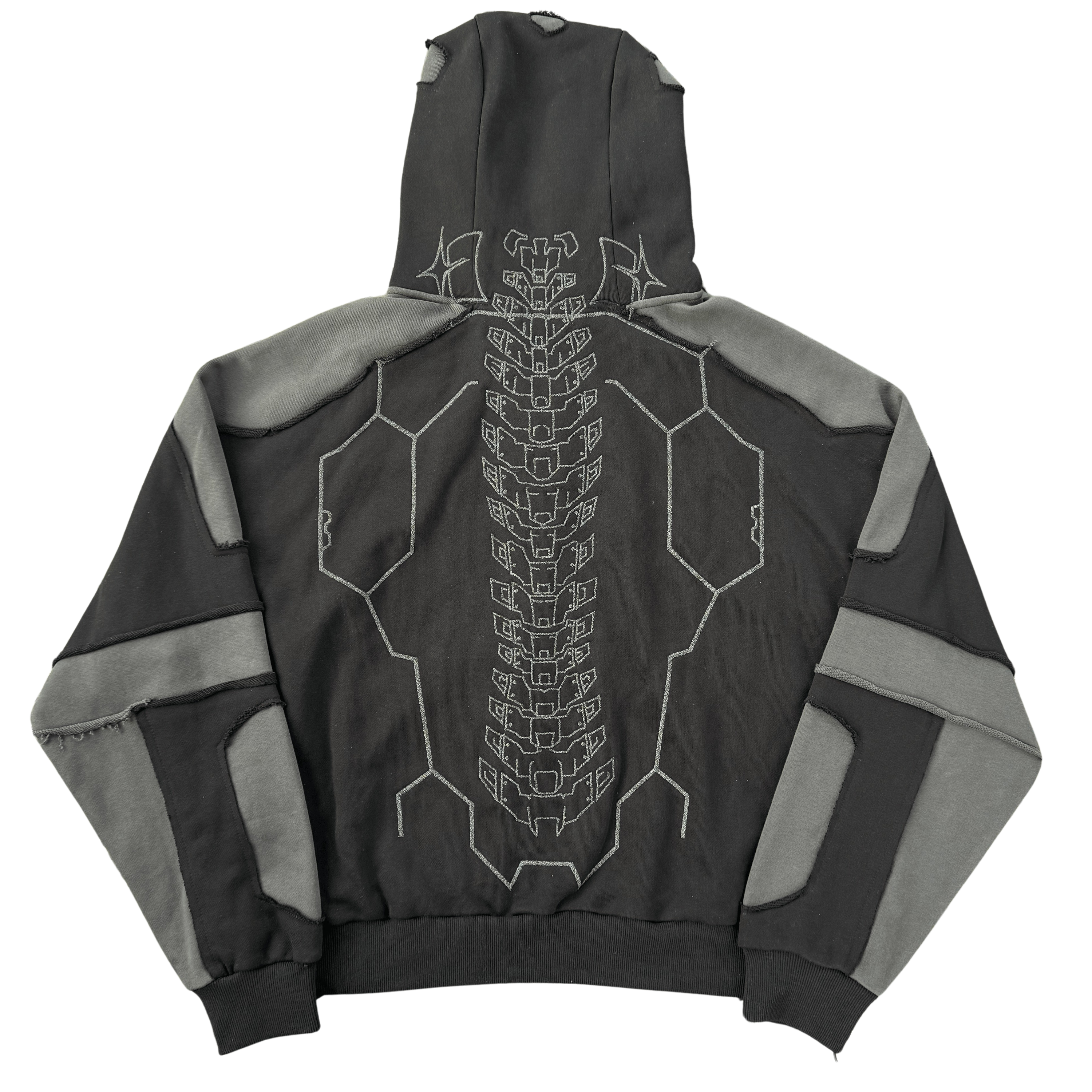 ZERO HOODIE V3 - CHARCOAL - (REFLECTIVE)