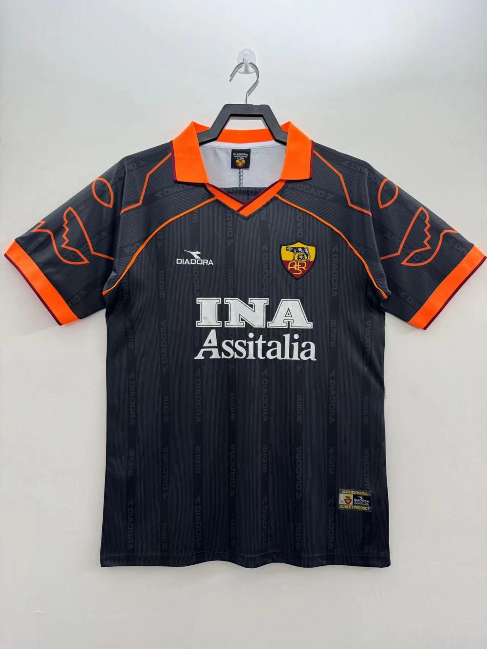 1999/2000 Retro Roma Away Soccer Jersey 1:1 Thai Quality jersey|football shirt|football kit
