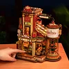 Christmas Dream Gift Factory Wooden Music Box