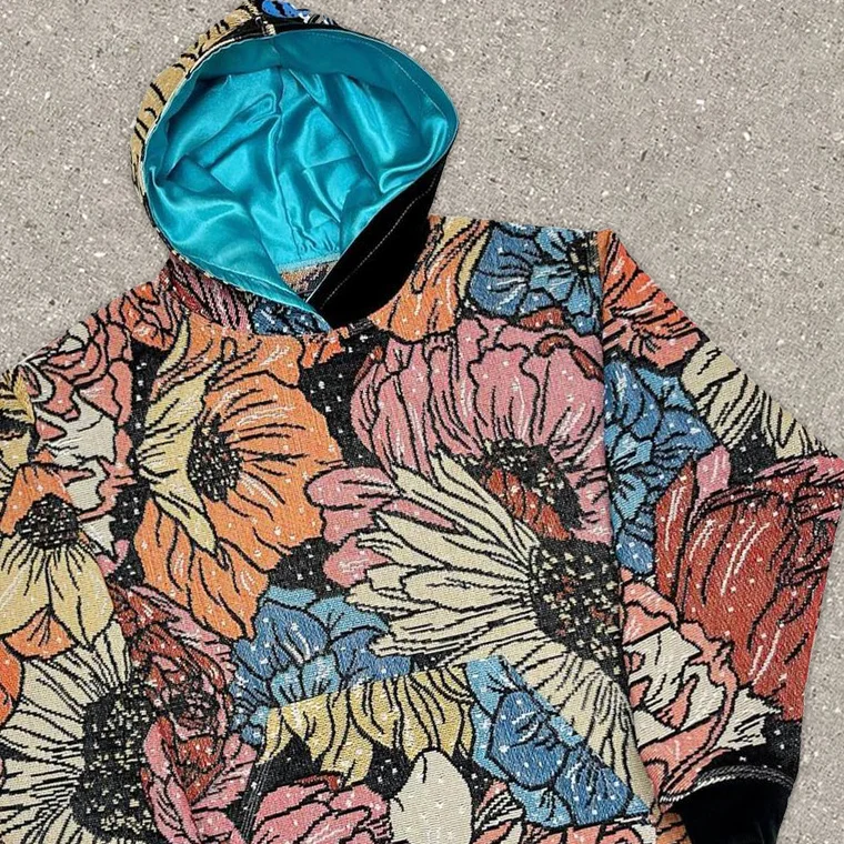 Fashion Contrast Personalized Hat Hoodie