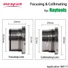 Raytools BM111 Laser Collimating & Focusing Lens D30 F100 F125 0-3KW with Lens Holder for Fiber Cutting Head Optical Silica JGS1