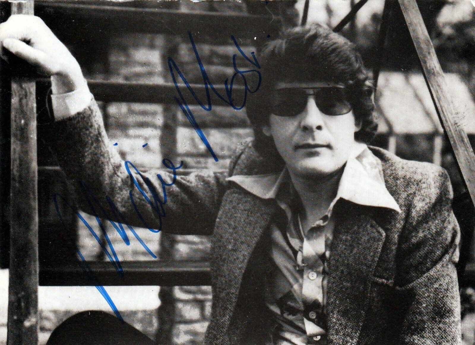 LEGENDARY English record producer - MICKIE MOST ?64 signed 4x6 pic