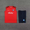 2024/2025 Napoli pre-match training Red Jersey+Shorts 1:1 Thai Quality