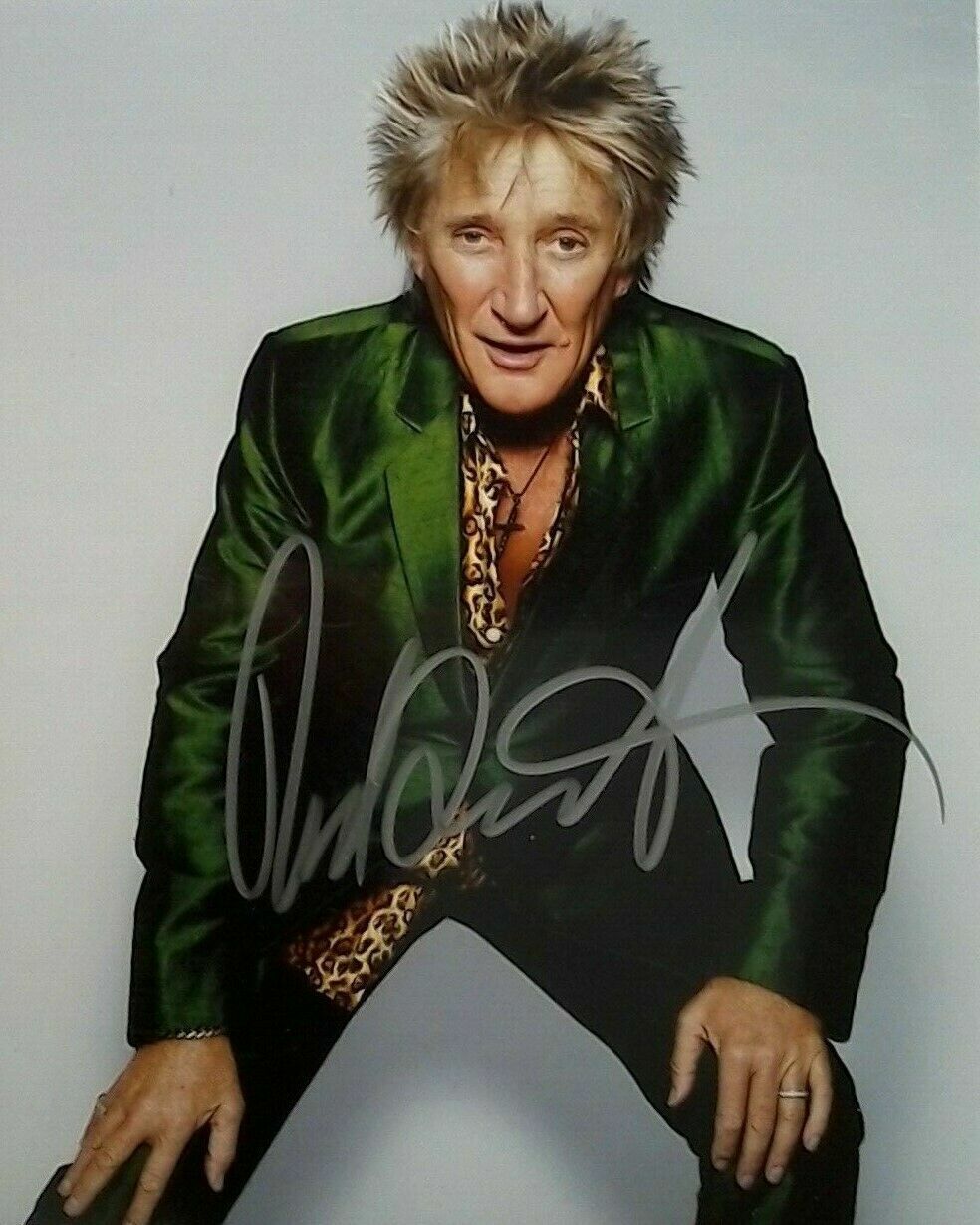 Rod Stewart Autographed Signed 8x10 Photo Poster painting REPRINT