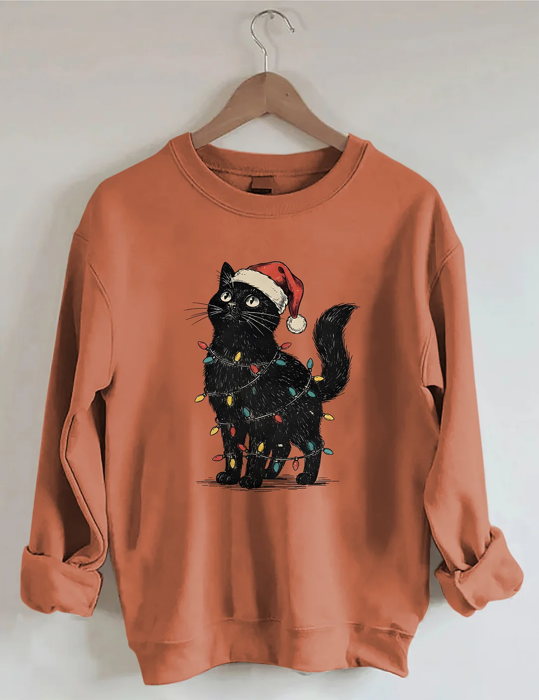 Cute Cat Christmas Sweatshirt