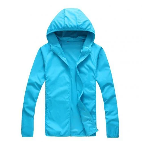 Women Men Outdoor Long Sleeve Hooded Windproof Sun Protection Coat Fishing Jacket Suitable for daily wear sports work holiday