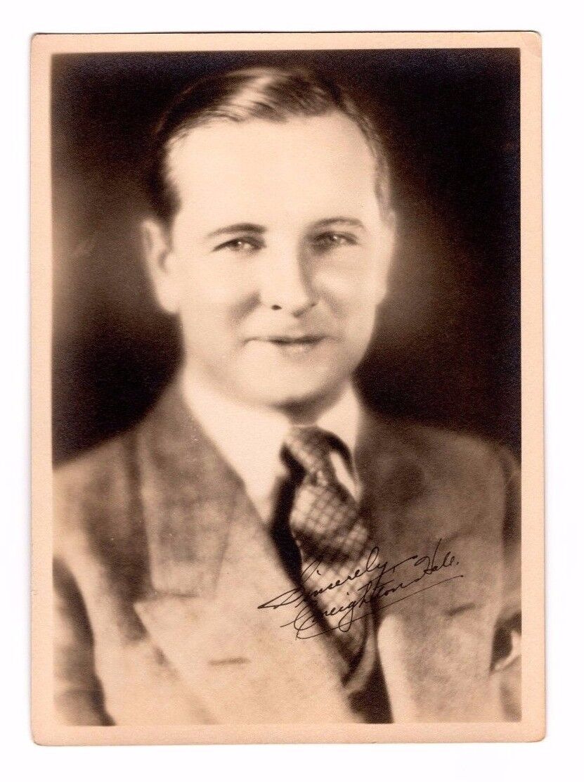 1920's Vintage CREIGHTON HALE Actor Original Photo Poster painting B&W 5 x 7