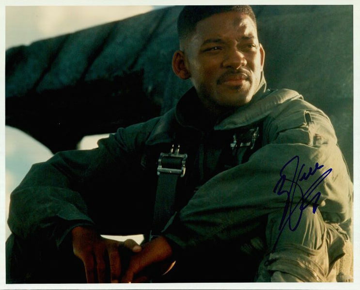 Will Smith (Independence Day) signed 8x10 Photo Poster painting in-person