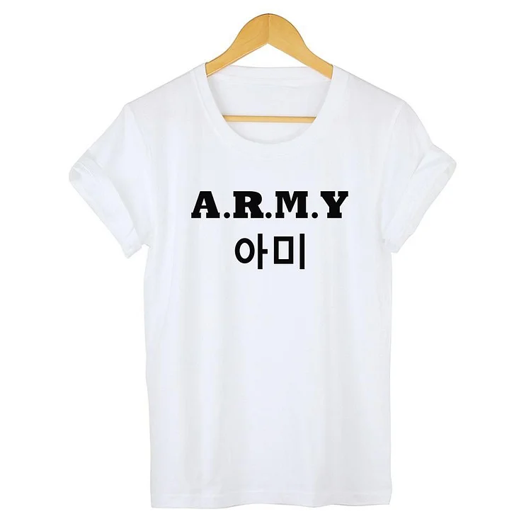 T shirt best sale army bts