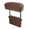 Car Armrest Box Elbow Support Adjustable Height Center Console Storage Organizer