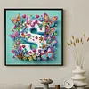 Butterfly Flower S 5D Partial Drill DIY Diamond Painting Kit 30*30cm