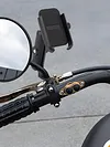 Motorcycle Phone Holder Mount Aluminum Alloy Cell Phone Stand Bike Phone Bracket