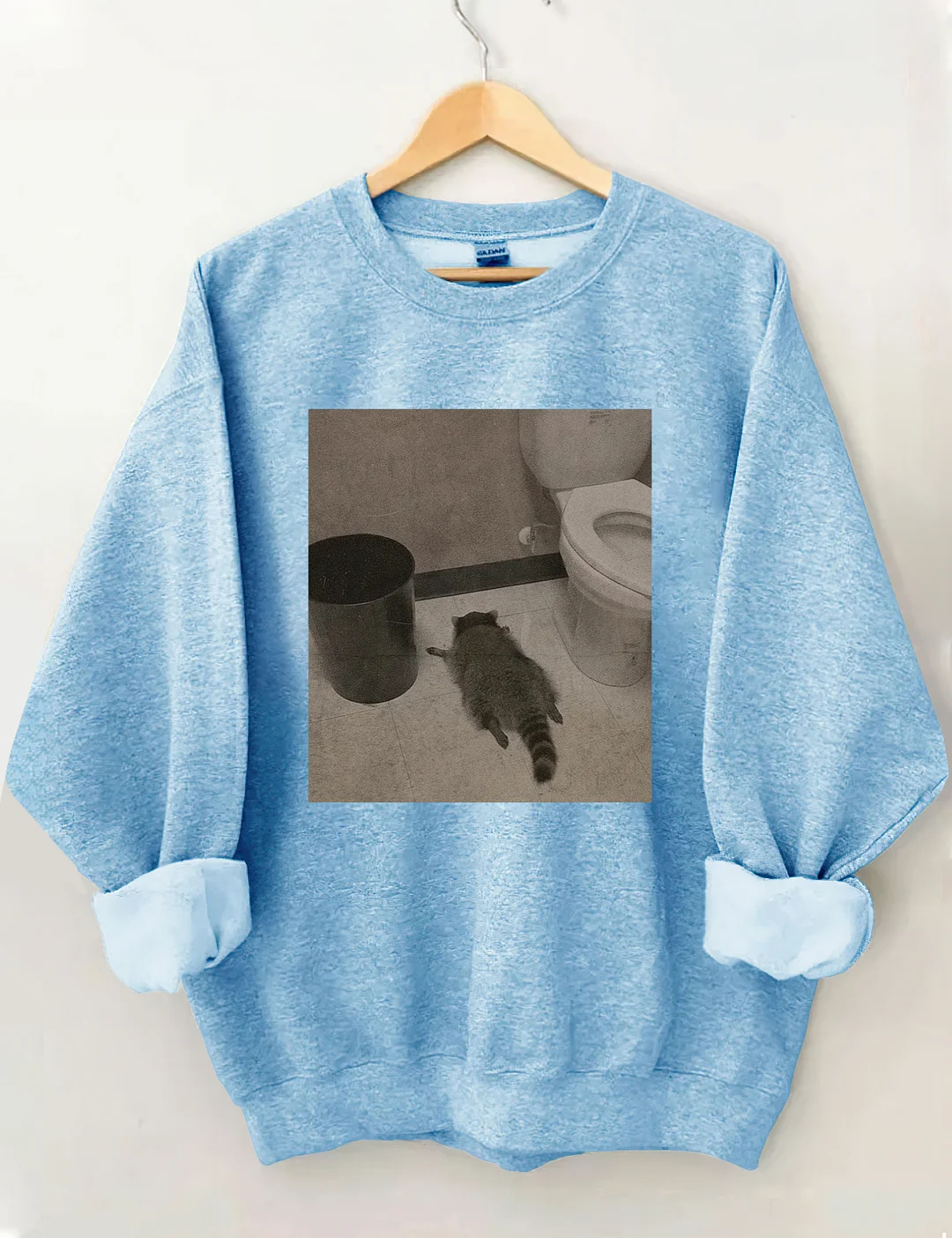 Funny Drunk Raccoon Sweatshirt