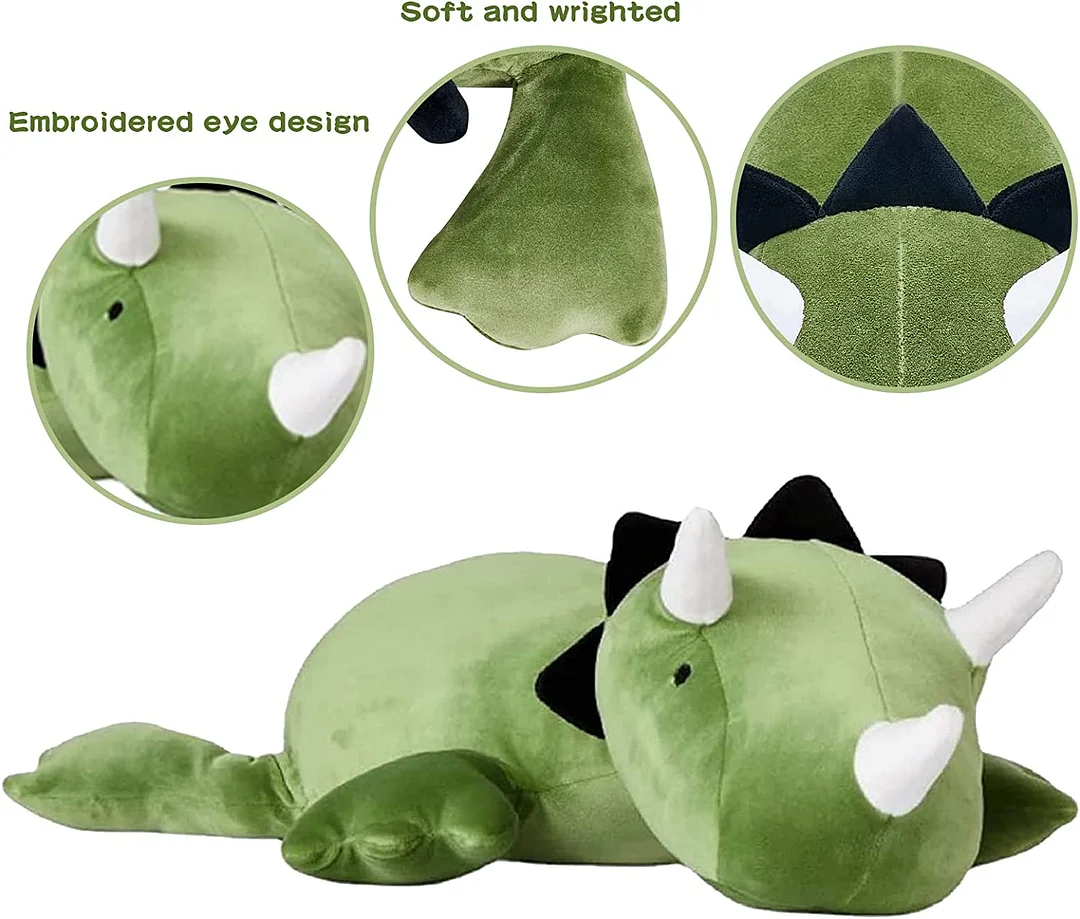 Dinosaur Weighted Plush