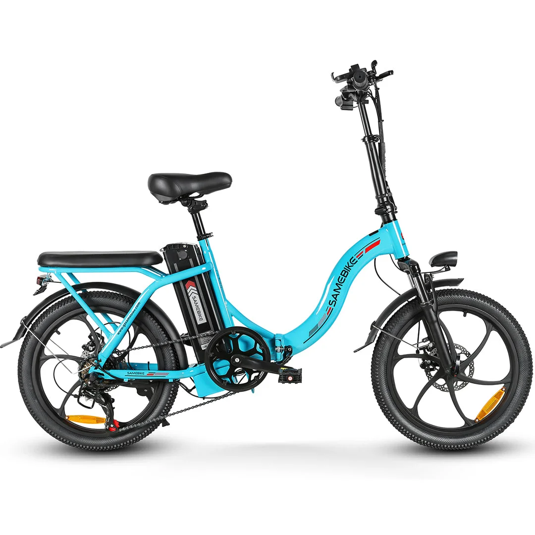 SAMEBIKE CY20 Folding 20"  Electric Bike 350W motor with Removable 36V12AH Battery(Pre-sales will resume in June)