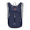 18L Lightweight Mountaineering Backpack with Reflective Strips & Chest Storage Bag Foldable Running Storage Knapsack Breathable Splash-Proof Hiking Nylon Pouch Hiking Work Travel Camping Backpacks