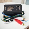 Car Audio RCA Converter 12-24V Car Radio Cable High Level To Low Level Converter