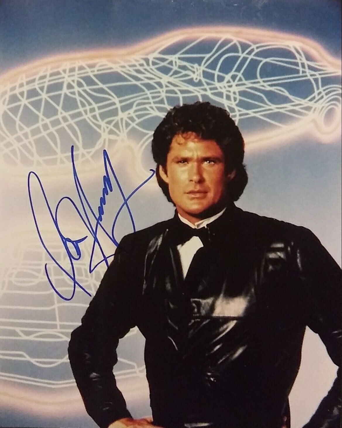 David Hasselhoff signed 8 x 10