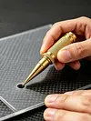 0-14mm Manual Hole Punch Heavy-Duty Multifunctional Hole Reamer Lightweight Car Shell Drilling Hole Opener for Woodworking Model Making DIY Crafts
